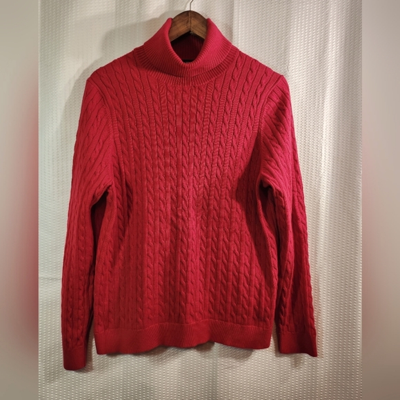Lands' End Sweaters Lands End Red Sweater Poshmark